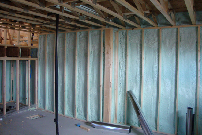 Sprayed insulation | Residential insulation